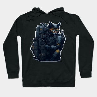 Mecha Cat_004 Hoodie